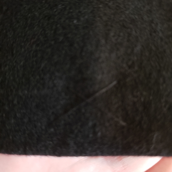 BCBGMAXAZRIA Double Breasted Black Wool Pea Coat - Picture 6 of 9